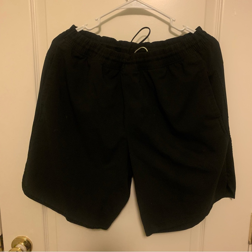 Men's Black Large Athletic Shorts